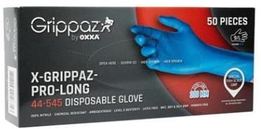 OXXA® X-Grippaz-Pro-Long 44-545 handschoen - blauw - 7/s