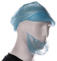 Baardmasker - blauw
