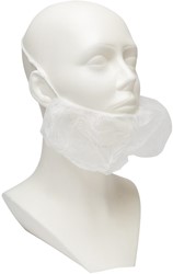 Baardmasker - wit