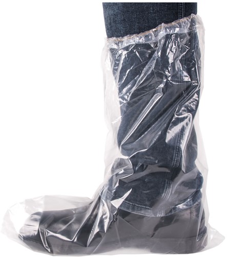 Laars overtrek PE-LD transparant (500 stuks)