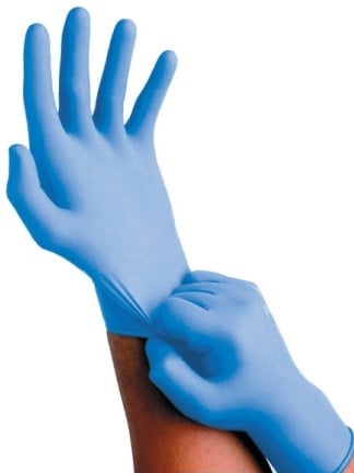 Nitrile handschoenen poedervrij
