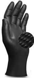 Qtop Q80 Diamond Zwart Nitril handschoen