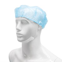 Haarnetje Baret wokkel blauw