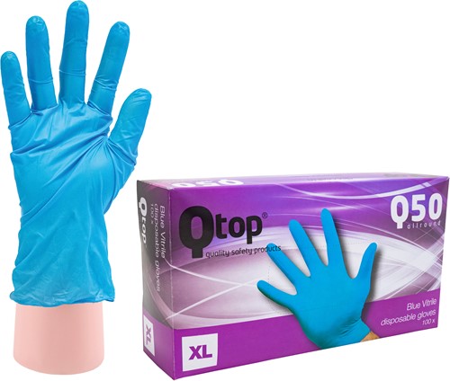 Qtop Q50 Vitrile Handschoenen - 10/xl